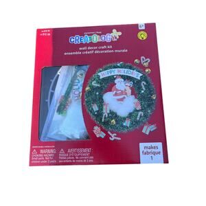 Christmas Wreath Craft Kit with Lights – Kids 6+